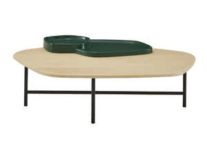 LEWA - Ash coffee table with tray _ Ligne Roset